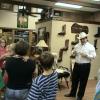 Learning how saddles are made at M. L. Leddy's